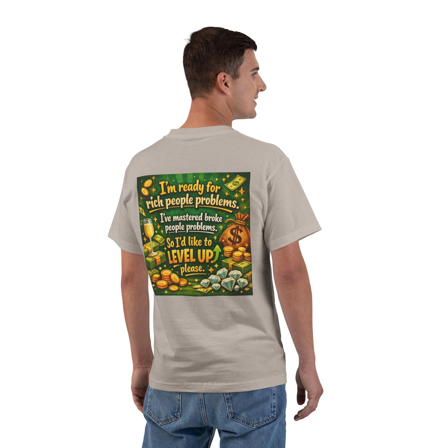 Level Up Men's Short-Sleeve Crewneck Tee