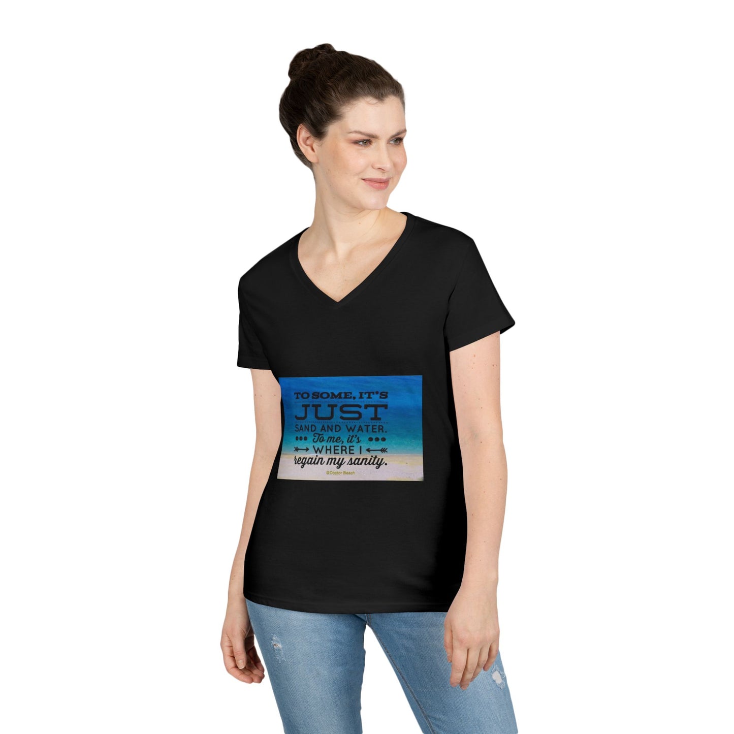 Dr. Beach Women's V-Neck T-Shirt