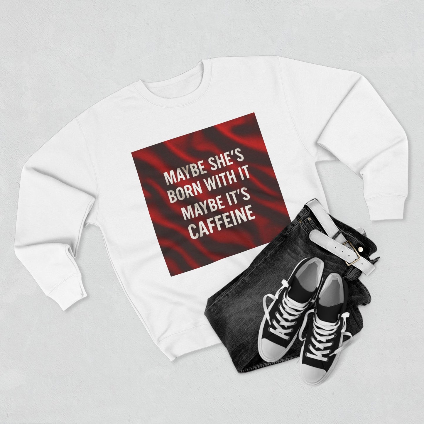 Born With It Unisex Crewneck Sweatshirt