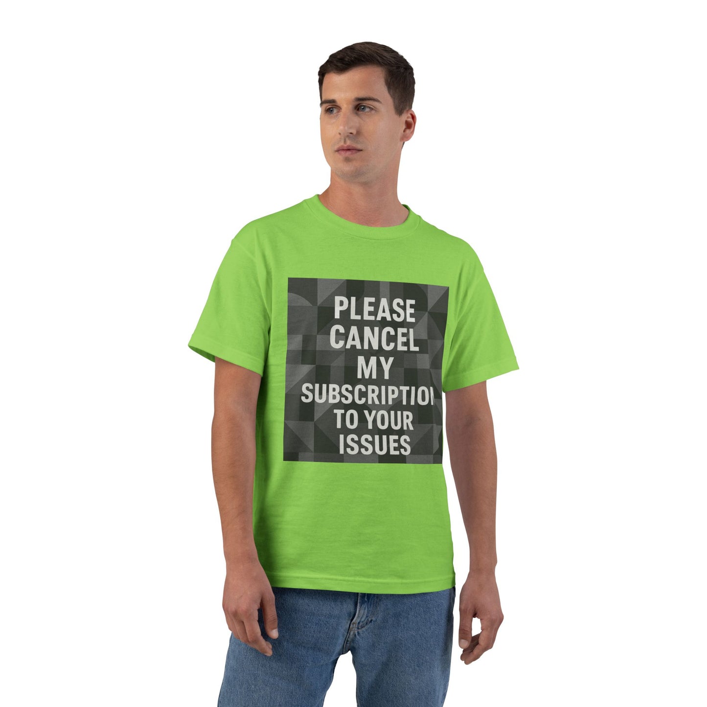 Cancel My Subscription Men's Short-Sleeve Crewneck Tee