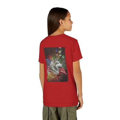 American Malamute Youth Unisex Short Sleeve Crewneck Tee