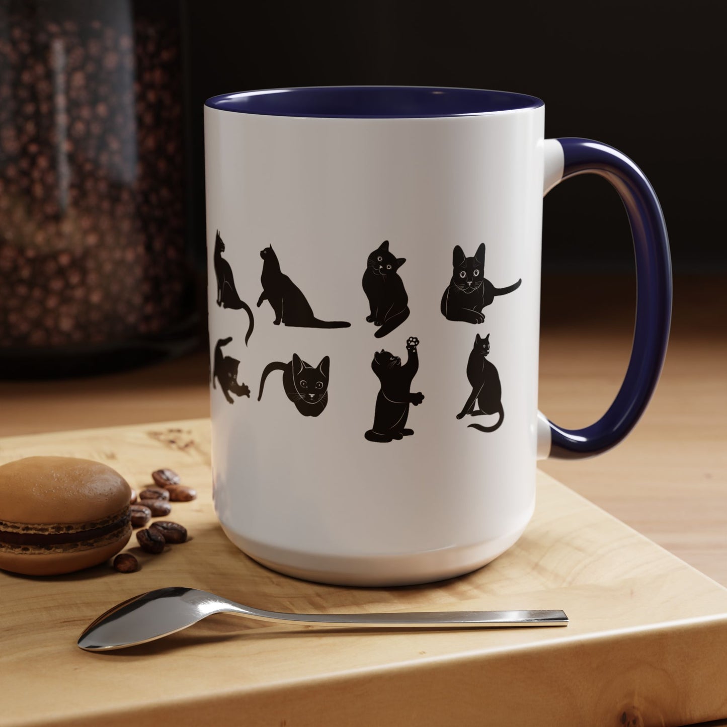 Cats 2-Tone Coffee Mug
