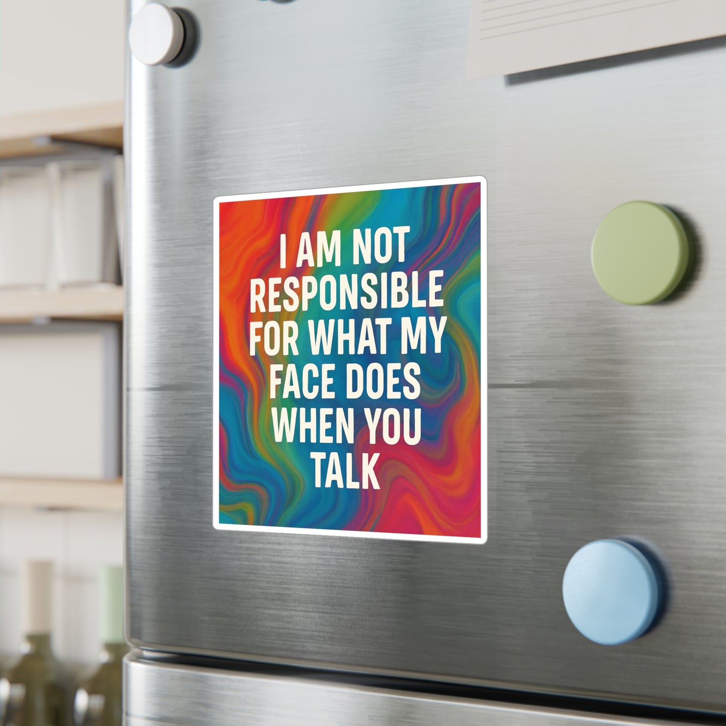 When You Talk Vinyl Decal