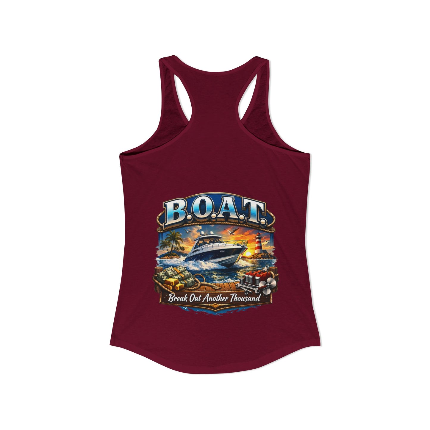 B.O.A.T. Women's Racerback Tank