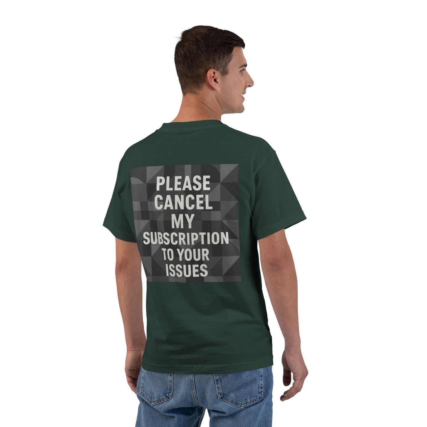 Cancel My Subscription Men's Short-Sleeve Crewneck Tee