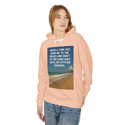 Time Out Unisex Lightweight Hoodie