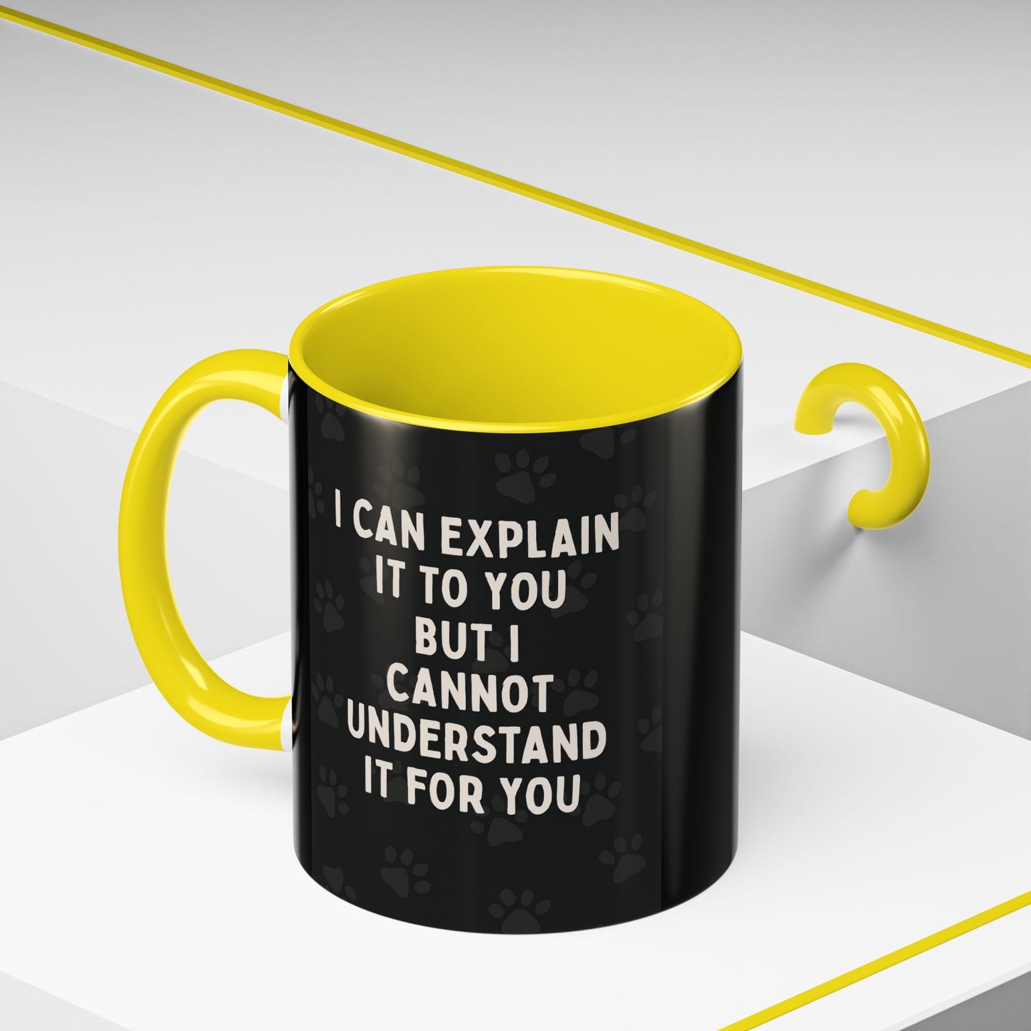 I Cannot Understand It For You 2-Tone Coffee Mug