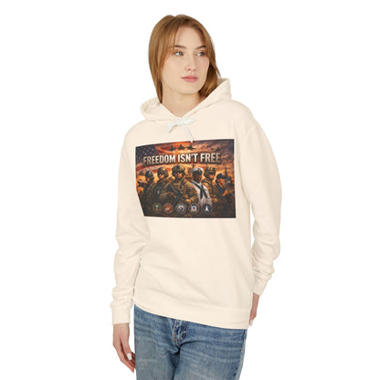 Freedom Isn't Free Unisex Lightweight Hoodie