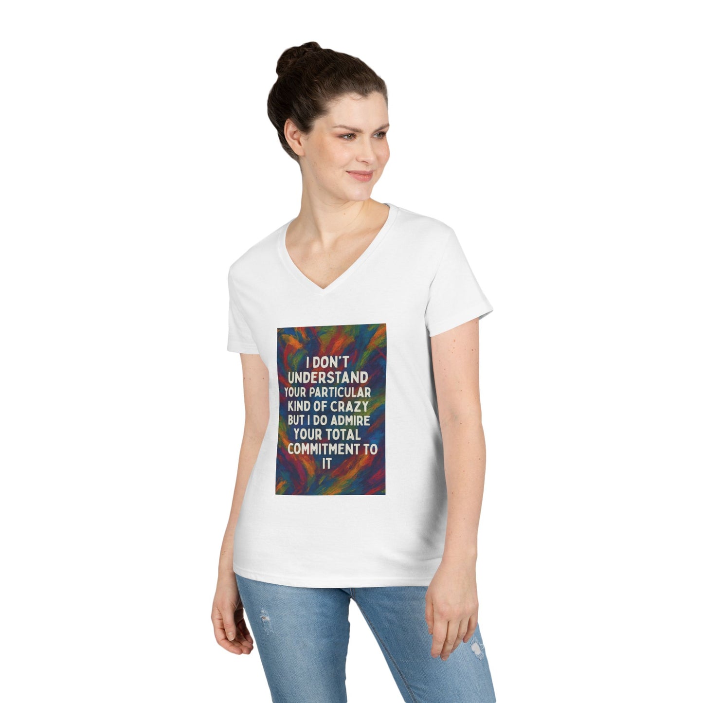 Kind Of Crazy Women's V-Neck T-Shirt