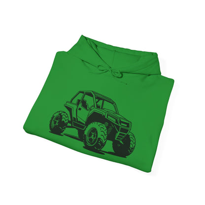 Off The Beaten Path Side By Side Unisex Hoodie
