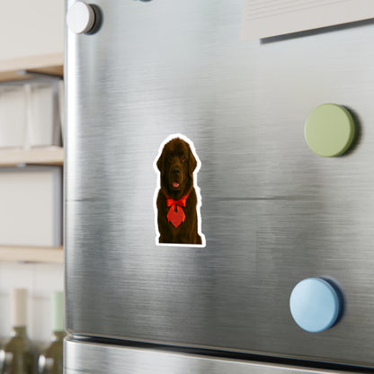 Cupid's Companion Newfie Vinyl Decal