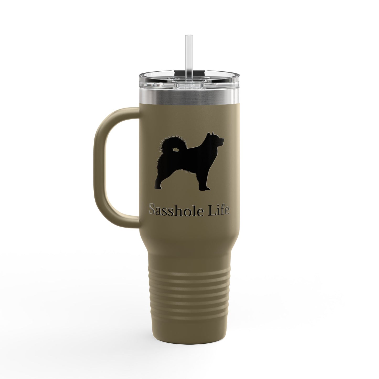 Sasshole Life Insulated Travel Mug