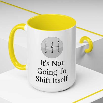 Shift Itself 2-Tone Coffee Mug