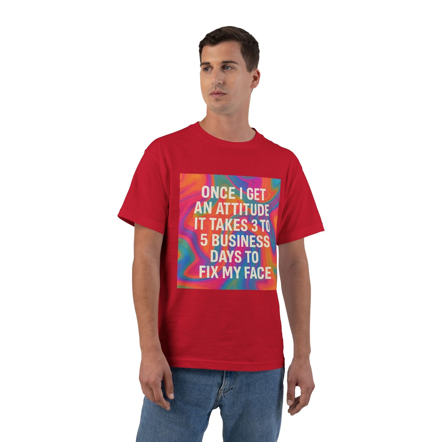 Fix My Face Men's Short-Sleeve Crewneck Tee