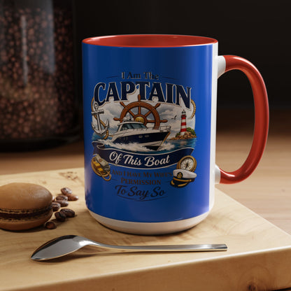 Captain 2-Tone Coffee Mug