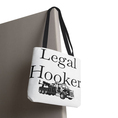 Legal H**ker Heavy Tow Truck Tote Bag
