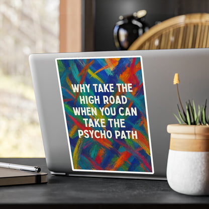 Psycho Path Vinyl Decal