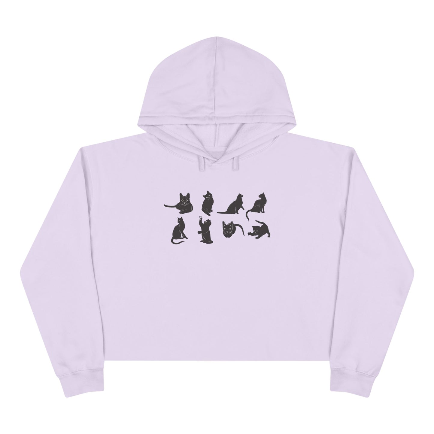 Cats Women's Crop Hoodie