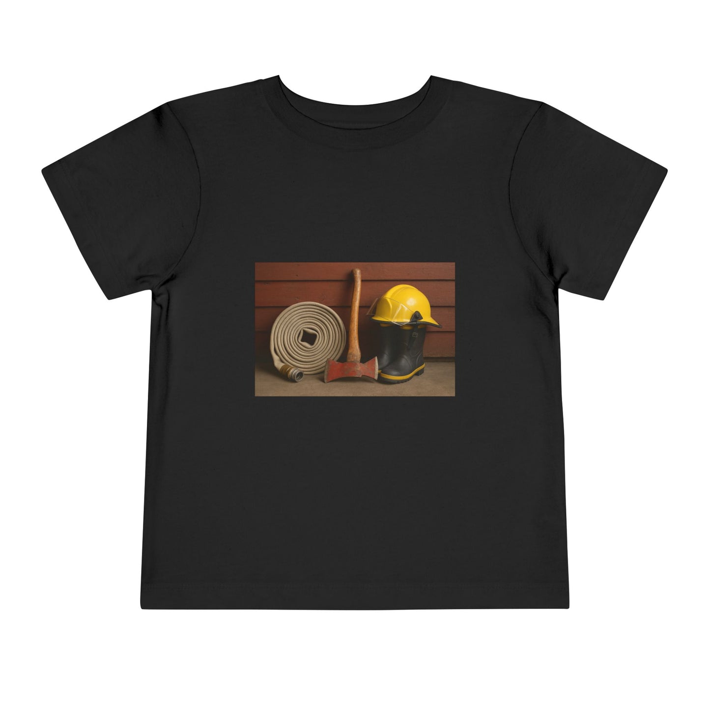 Fire/Rescue Appreciation Toddler Unisex Short Sleeve Crewneck Tee