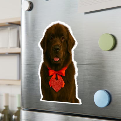 Cupid's Companion Newfie Vinyl Decal