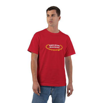 Always Hitched Men's Short-Sleeve Crewneck Tee