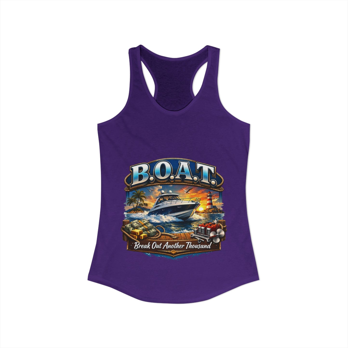 B.O.A.T. Women's Racerback Tank