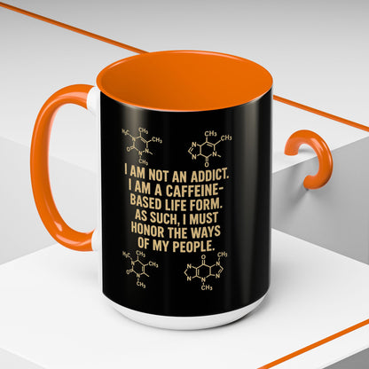 Not An Addict 2-Tone Coffee Mug