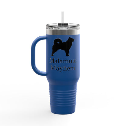 Malamute Mayhem Insulated Travel Mug