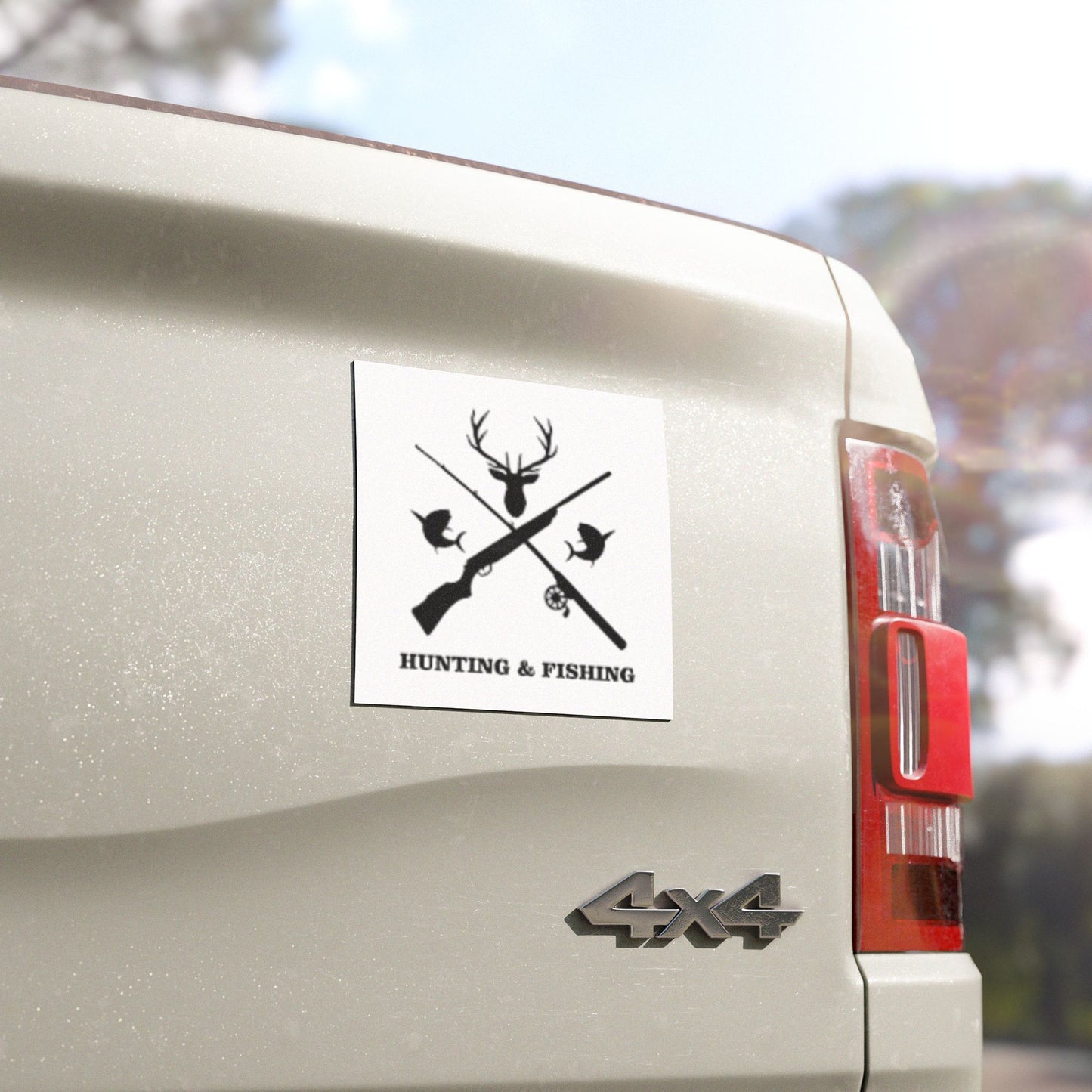 Hutning/Fishing Indoor/Outdoor Magnet