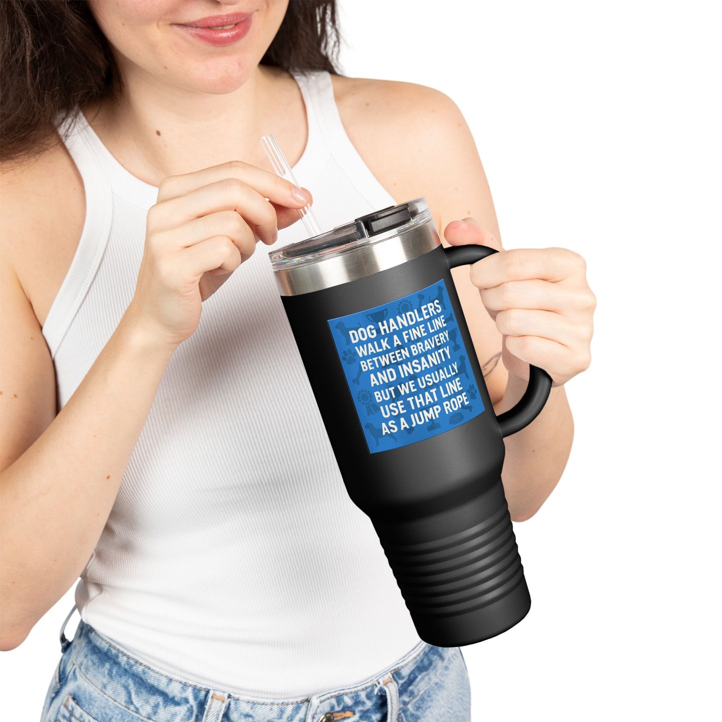 Jump Rope Insulated Travel Mug