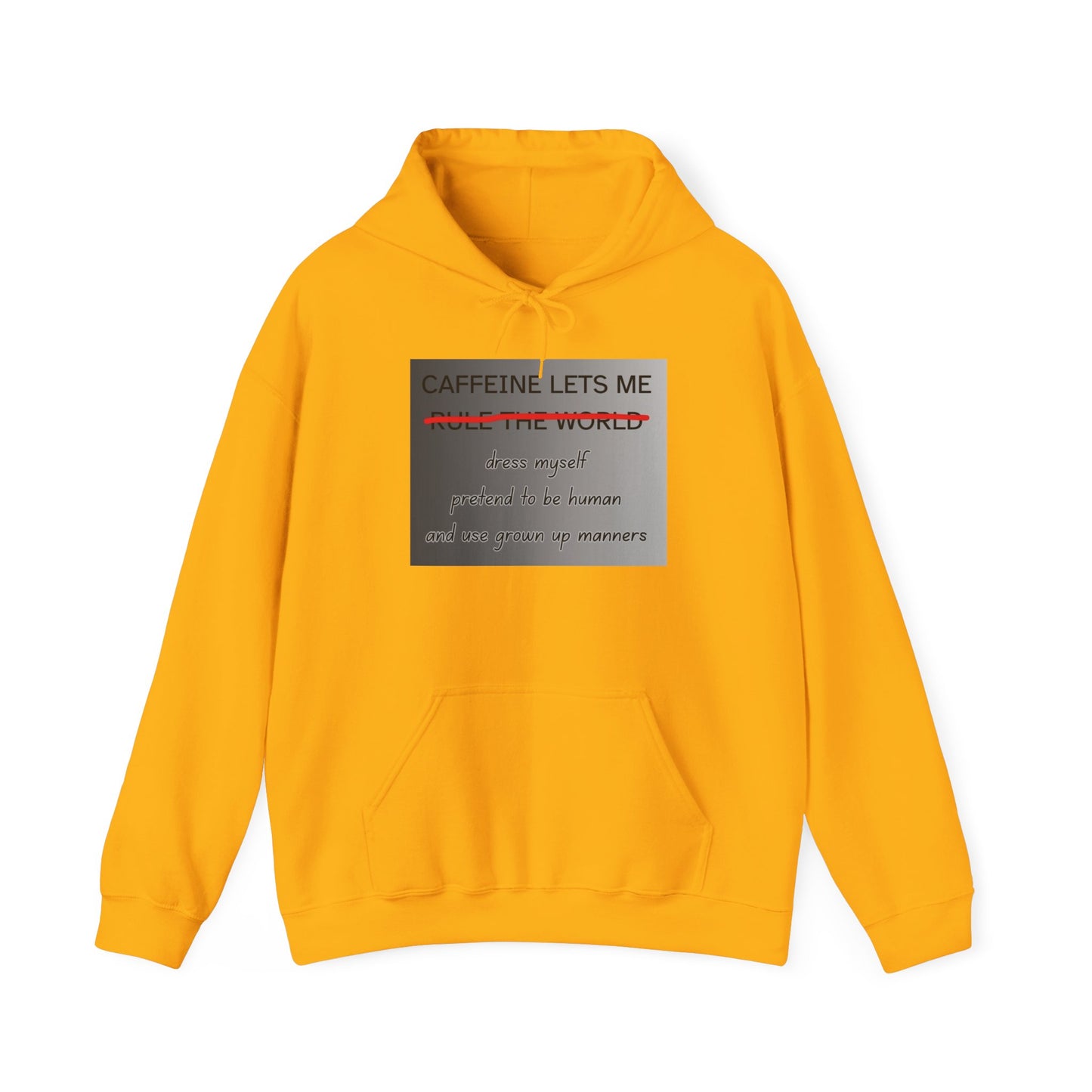 Caffeine Lets Me Unisex Hoodie