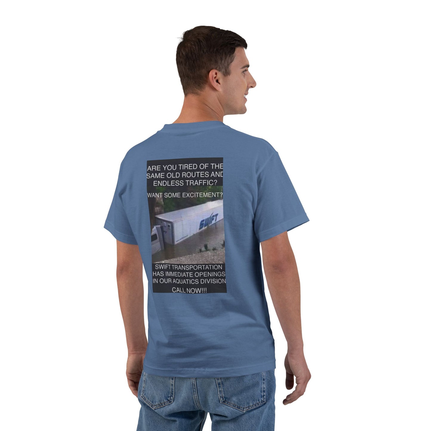 Swift Aquatics Men's Short-Sleeve Crewneck Tee