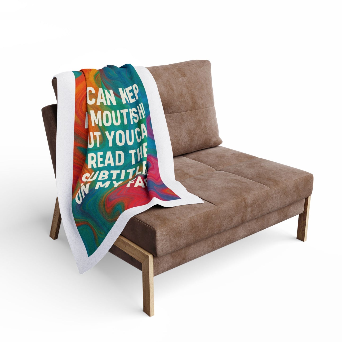 Subtitles Arctic Fleece Blanket