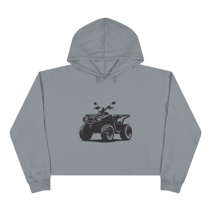 Slingin' Mud Quad Women's Crop Hoodie