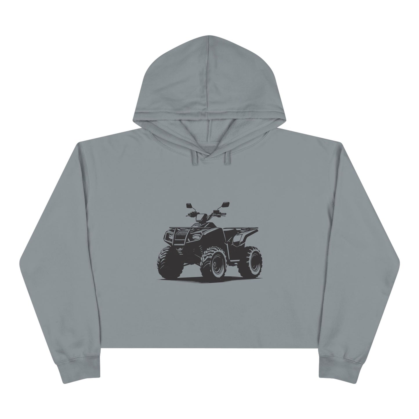 Off The Beaten Path Quad Women's Crop Hoodie