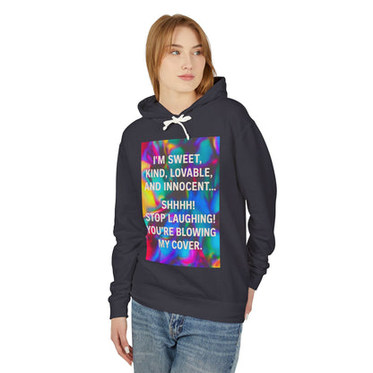 Blowing My Cover Unisex Lightweight Hoodie