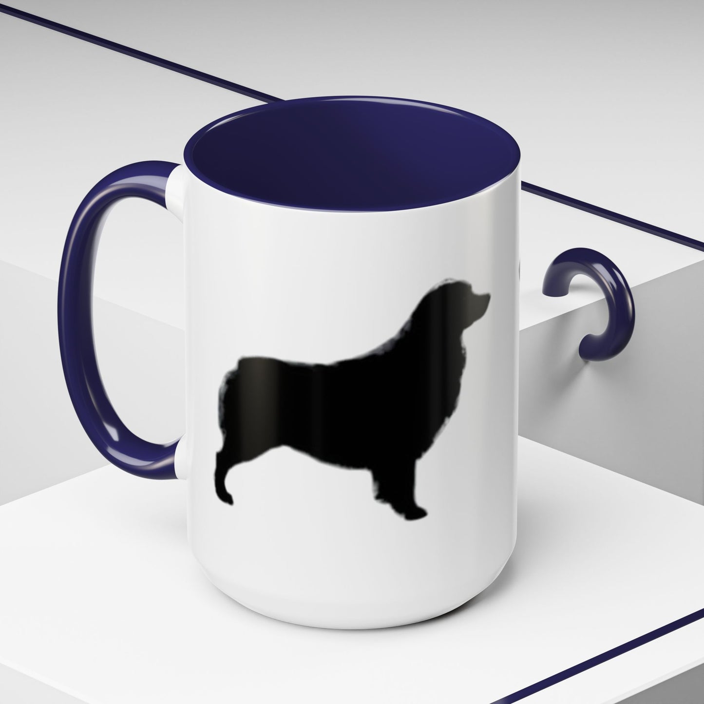 Aussie Silhouette 2-Tone Coffee Mug