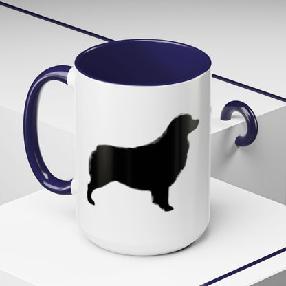 Aussie Silhouette 2-Tone Coffee Mug