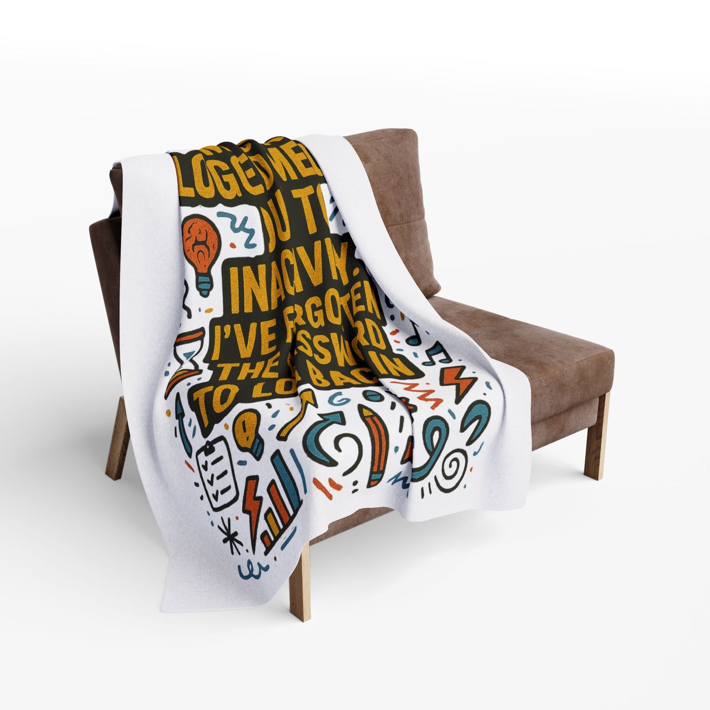 Logged Out Arctic Fleece Blanket