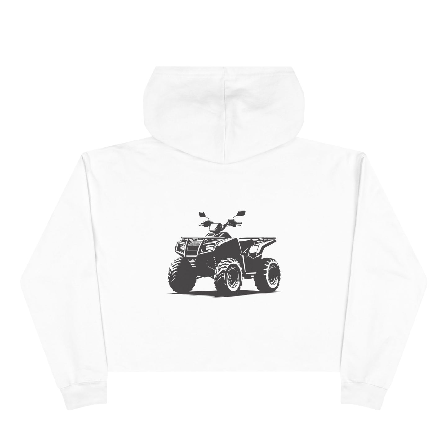 Off The Beaten Path Quad Women's Crop Hoodie
