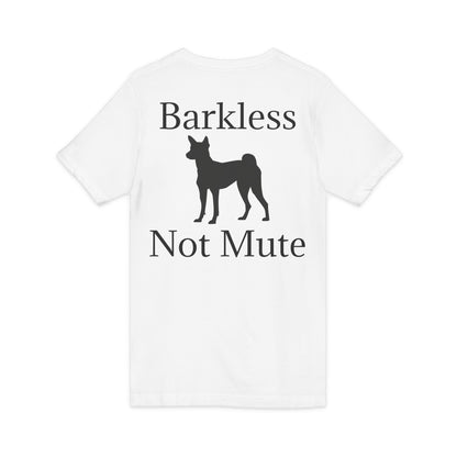 Barkless Not Mute Unisex Short Sleeve V-Neck Tee