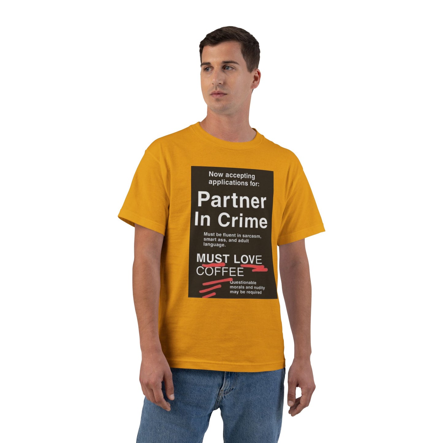Partner In Crime Men's Short-Sleeve Crewneck Tee