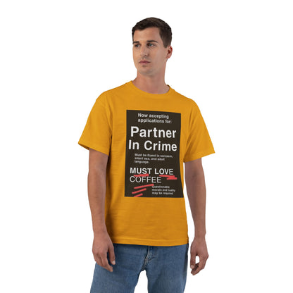 Partner In Crime Men's Short-Sleeve Crewneck Tee