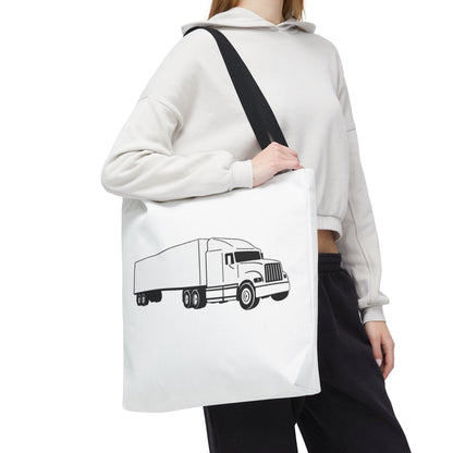 Semi Truck Tote Bag