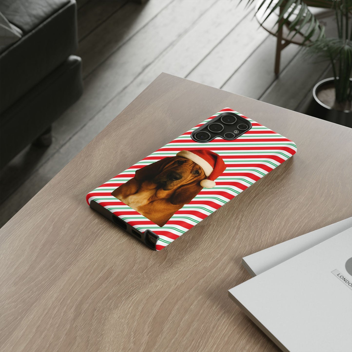 Santa Paws Bloodhound Samsung Case