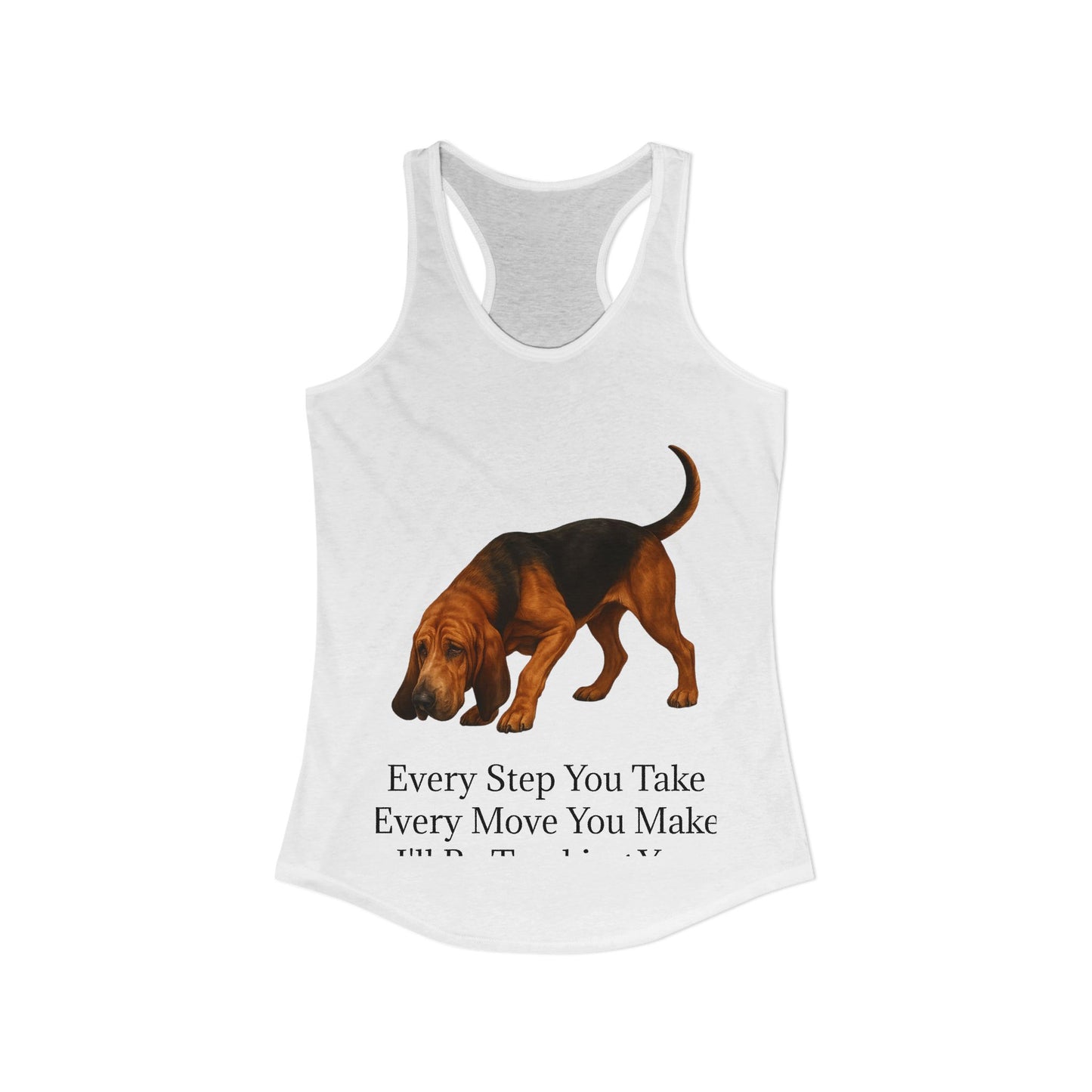 Tracking You Women's Racerback Tank