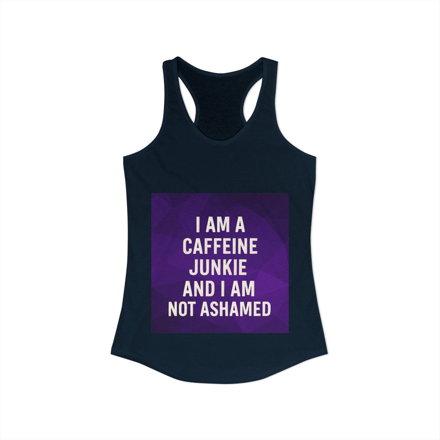 Caffeine Junkie Women's Racerback Tank