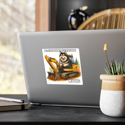 Digmaster 2000 Vinyl Decal
