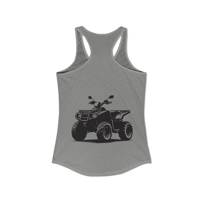 Off The Beaten Path Quad Women's Racerback Tank