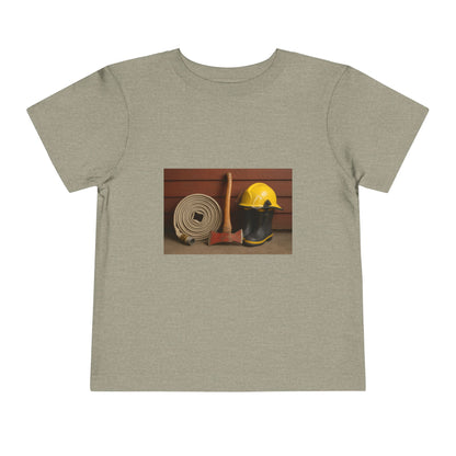 Fire/Rescue Appreciation Toddler Unisex Short Sleeve Crewneck Tee